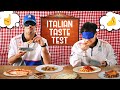 Daniel ricciardo vs yuki tsunoda vs italian food  italian food tasting test