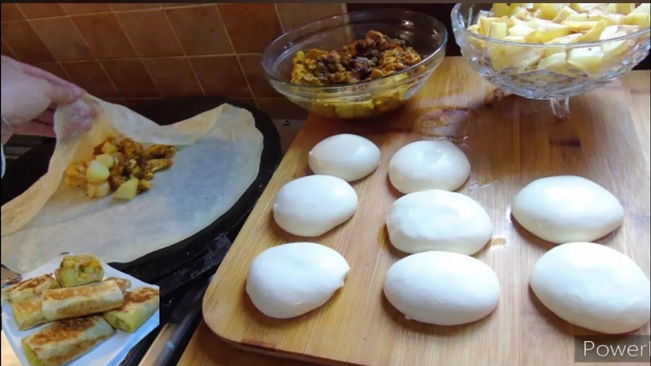 @سجليها لرمضان❓حضريه غير فالمقلاة بدون اختمار بعجين الماءالسحرية بلاذلك بلا زبدة بلا خميرة/طاكوس