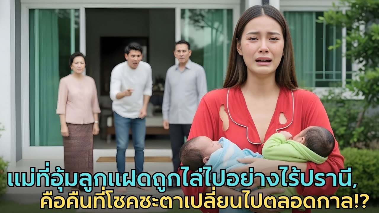 ถูกสามีไล่ออกจากบ้านกลางดึกพร้อมลูกแฝด — เขาไม่รู้เลยว่าเธอคือทายาทพันล้าน! | สามีทรยศ