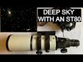 Astrophotography with a Short Tube 80 ST80 Achromatic Telescope