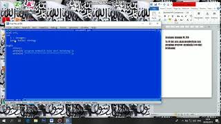 Program pendek membuat kata terbalik dari belakang di aplikasi free pascal