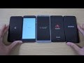 Samsung Galaxy S8 Vs LG G6 Vs Huawei P10 Vs Google Pixel Vs IPhone 7 Speed Comparison