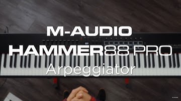 M-Audio Hammer 88 Pro || Arpeggiator Overview