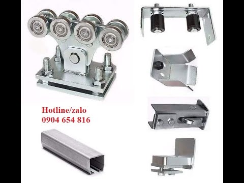 Video Hướng dẫn cách làm cổng trượt không ray tự động - youtube