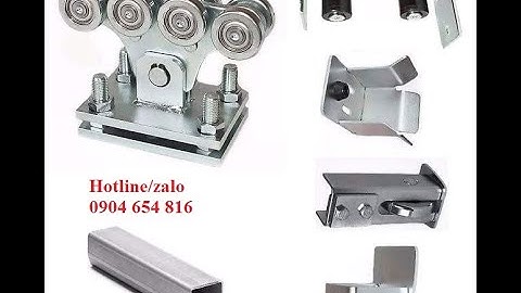 Hướng dẫn cách làm cổng trượt không ray tự động