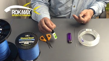 How to Splice Hollow Core Braid to a Mono Top Shot