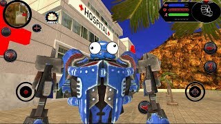 Robot Shark | Naxeex | Fish go MAD Android Gameplay HD screenshot 2