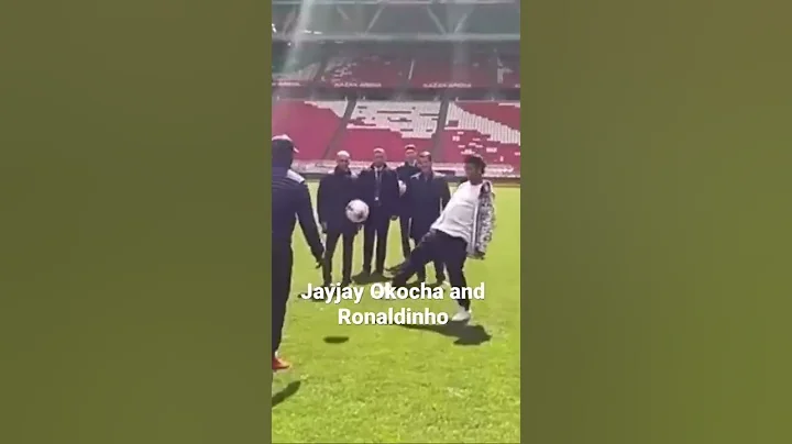 Football skills Ronaldinho ft Jayjay Okocha