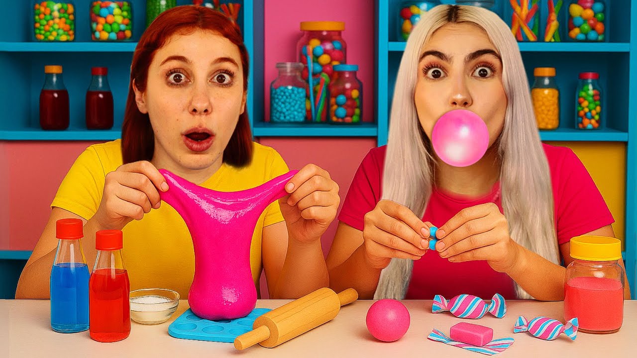 Hicimos CHICLES desde CERO😳🍬  Ft. Pau Bolzan