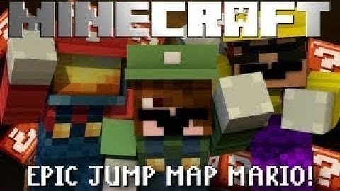 Minecraft  Epic Jump Map Mario Edition! Part 1