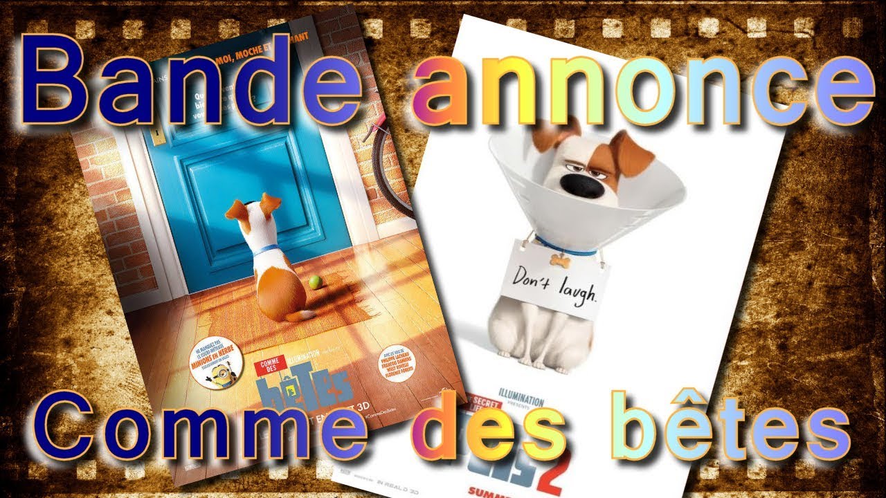 BANDE ANNONCE COMME DES BÊTES 1 ET 2 vf - YouTube