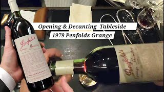 Pov - Opening & Decanting 2200 1979 Penfolds Grange
