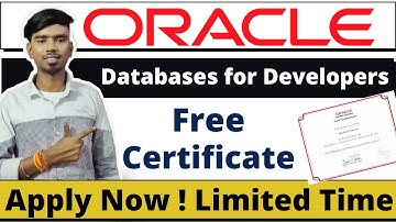 Free Oracle Certification Course | Free Oracle Database & MySQL Training Online |Database Foundation