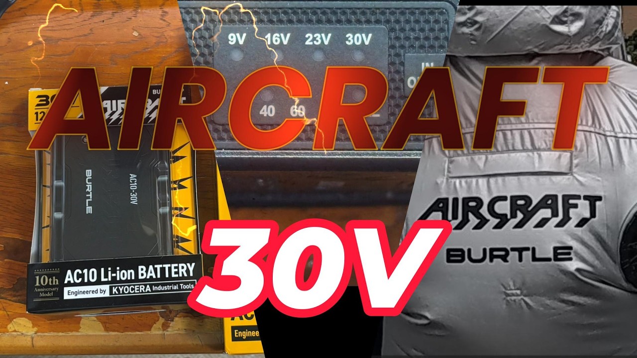Upgraded to the BURTLE 30V Aircraft - YouTube