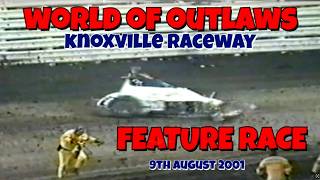 A  World of Outlaws 2001 Knoxville Raceway Feature Race 9th August