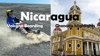 NICARAGUA!! Volcano Boarding and Granada Highlights with Apoyo Laguna & Islets of Granada