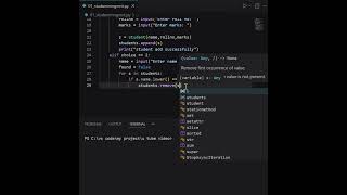 Student Management System in Python | Part 3 | Delete Student Record