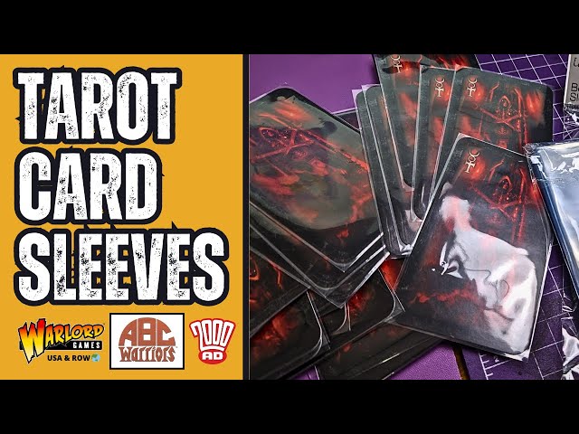 Warlord Games A.B.C. Warriors Tarot Card Sleeve option - YouTube