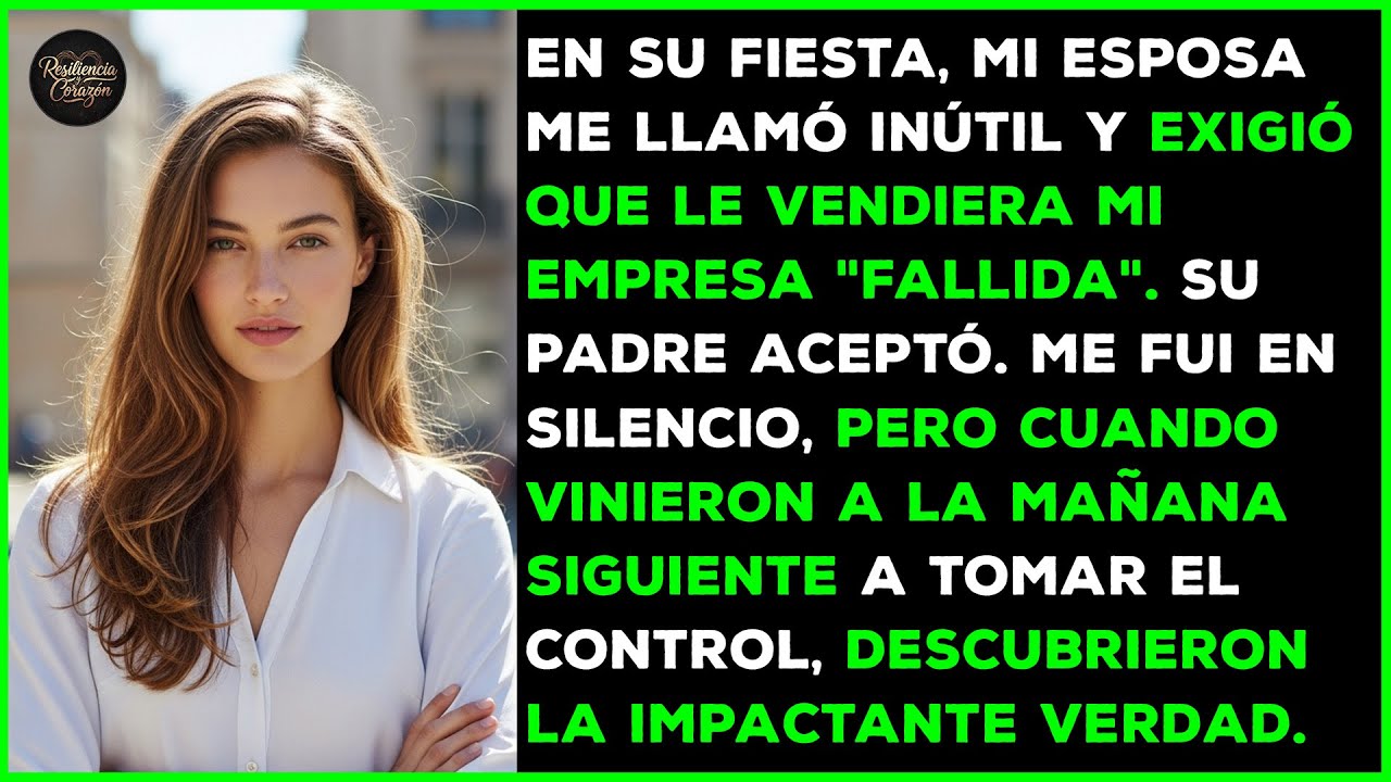 Mi esposa con MBA me humilló en su fiesta por ser un 'inútil'. ¡Pero se arrepentirá!