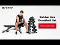 How to better use| RitFit Rubber Hex Dumbbell