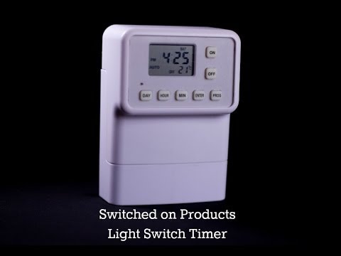 Review of Light Switch Timer by Switched On Products - YouTube