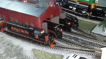 MTH DCS O Scale Train Layout Update (December 2014)