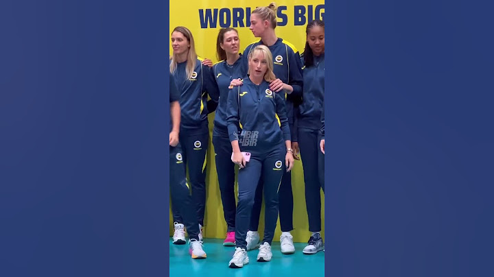 😅 Ufak bir boy meselesi #magdalenastysiak #gizemorge #fenerbahce #volleyball #volleyballworld