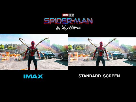 SPIDER MAN NO WAY HOME : IMAX Screen Vs Standard Screen Trailer (4K ULTRA HD) 20