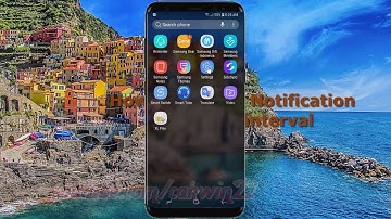 Android Nougat : How to change Notification Reminder interval in Samsung Galaxy S8 or S8+