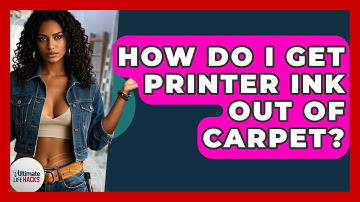 How Do I Get Printer Ink Out Of Carpet? - Ultimate Life Hacks