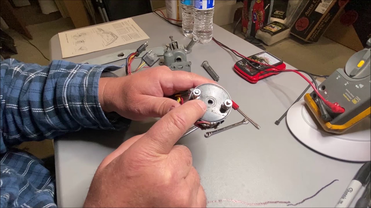 1964 66 Thunderbird flap and upper back panel limit switch adjustment