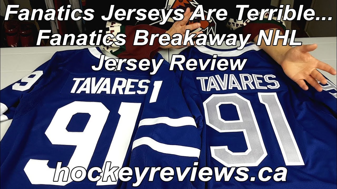 Customized NHL Replica Jersey Review 