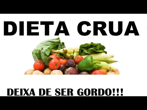 Vídeo: Dieta De Alimentos Crus Para Perda De Peso