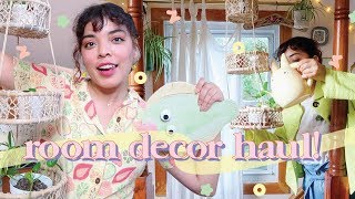 a huge, AeStHeTiC room decor haul!! 🏠✨ ikea, daiso, urban outfitters & more!