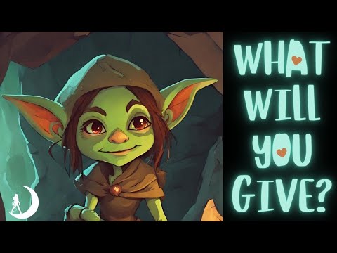 💎Greedy Goblin Girl Enchants you for a Cuddle ~ [Touch-Starved] [Praise]
