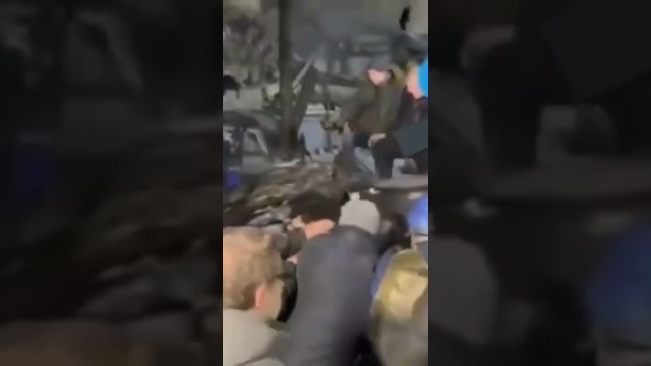 Russian rocket hit a residential building in the city of Dnipro in Ukraine 