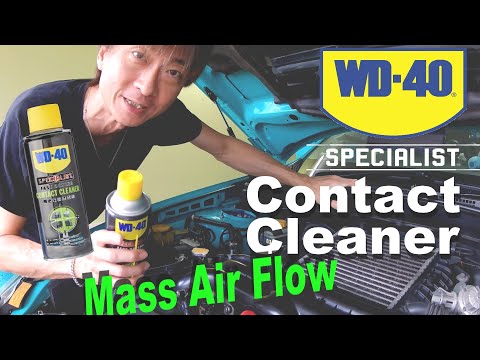 Video: Puteți curăța senzorul MAF cu wd40?