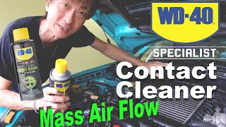Wd 40 Contact Cleaner How To Clean Mass Air Flow Maf Sensor Youtube
