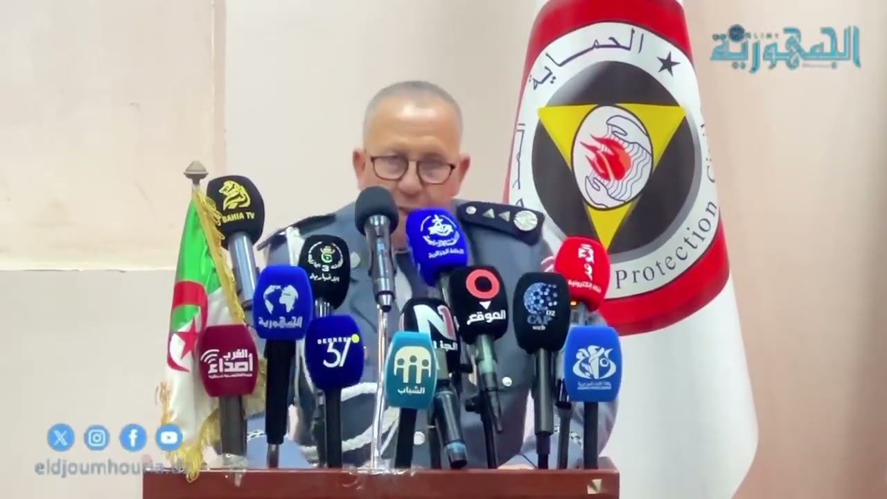 #وهران #اليوم_العالمي_للحماية_المدنية والي وهران  #ابراهيم_أوشان يشرف على مراسم إحياء المناسبة