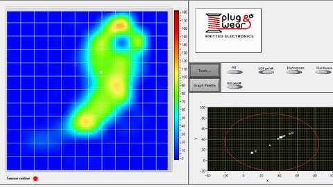 Gait analysis with Plug&Wear Pressure Map System