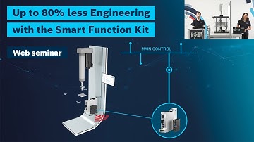 [EN] Bosch Rexroth: Web seminar - Up to 80% less Engineering with the Smart Function Kit