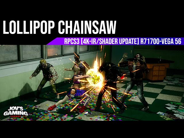 RPCS3 - Lollipop Chainsaw Now Playable! (4K Gameplay) 