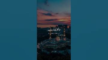 اذا قضى امرا فانما يقول له كن فيكون 🤍 القارئ عبد الرحمن مسعد #راحة_نفسية