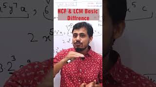 Basic diff LCM AND HCF #shots #mathtrick