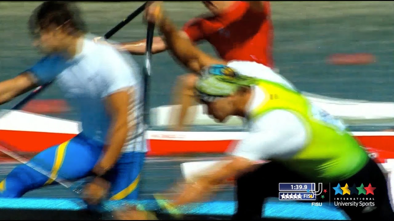 Canoe Sprint C1 500m Men Final 27th Summer Universiade 2013 Kazan