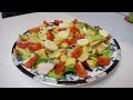 Салат Цезарь с курицей и сухариками / Очень вкусный рецепт салата