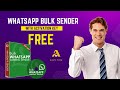 Whatsapp bulk message sender software free download  free activation key  free activation