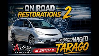 SUPERCHARGED TARAGO FIRST DRIVE! | SC14 Whine, Blow-Off Valve & Boost!