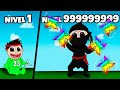 NOS CONVERTIMOS en un NINJA de NIVEL 999,999,999 en ROBLOX !!