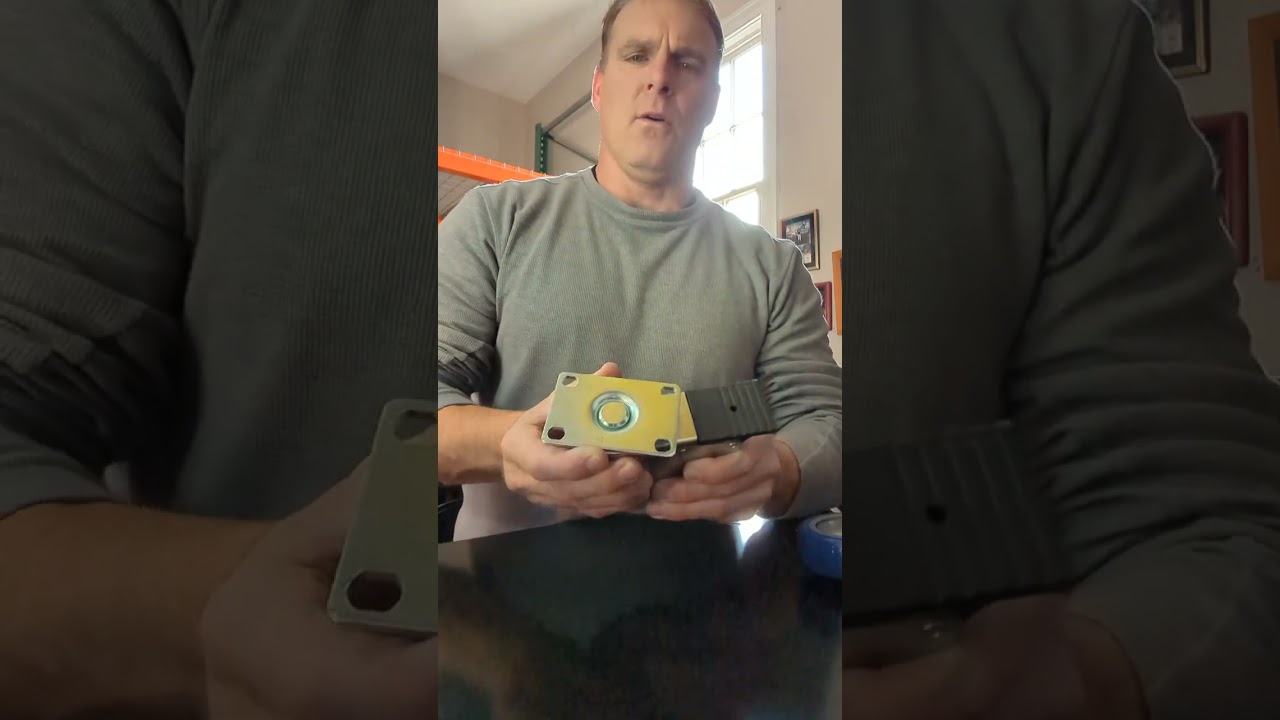 Industrial Swivel Casters with Total Lock Brake